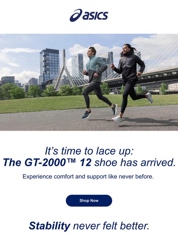 It’s here: the new GT-2000™ 12 shoe