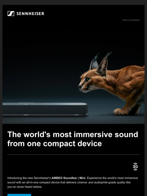 NEW: AMBEO Soundbar | Mini