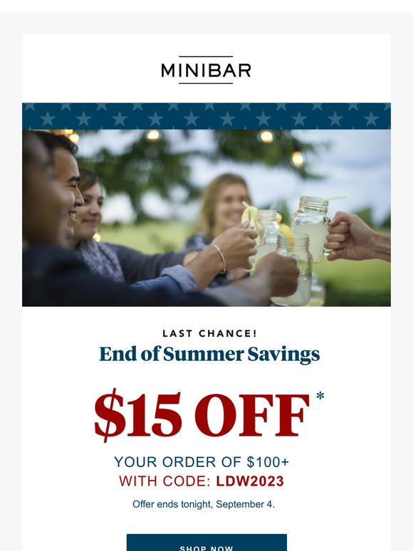 ⏰ ENDS TONIGHT: $15 Off Inside