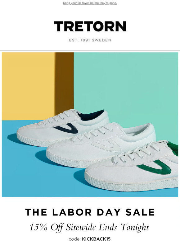 Last Call: 15% Off Sitewide