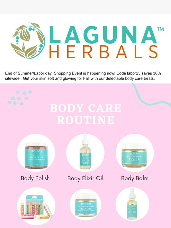 Glow from Head to Toe with Laguna Herbals!✨