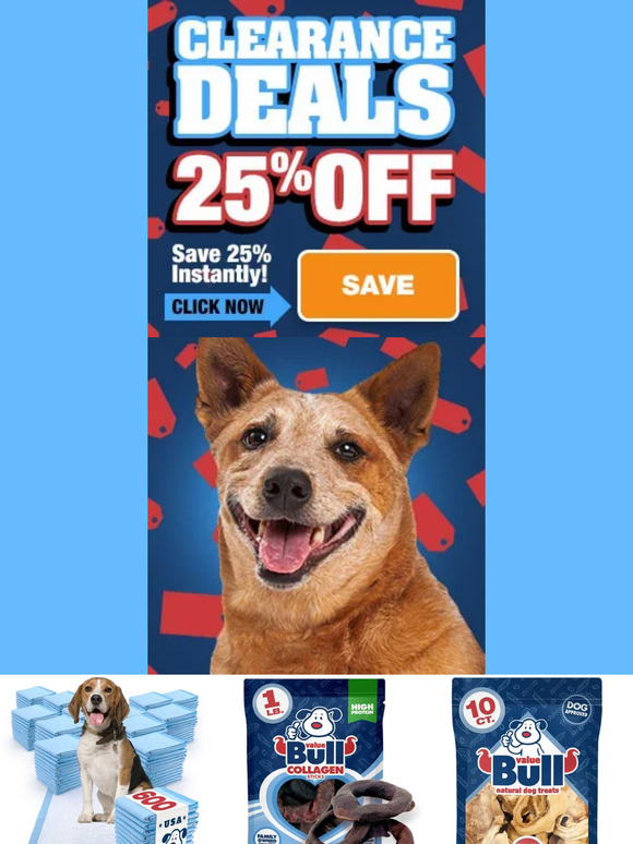 Clearance Deals 🏷️ 25% Off