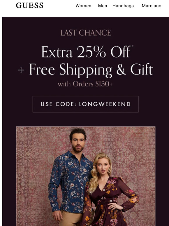 GUESS? Email Newsletters Shop Sales, Discounts, and Coupon Codes