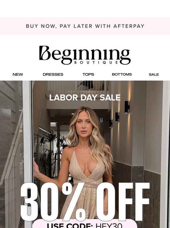 30% OFF LABOR DAY SALE 🇺🇸
