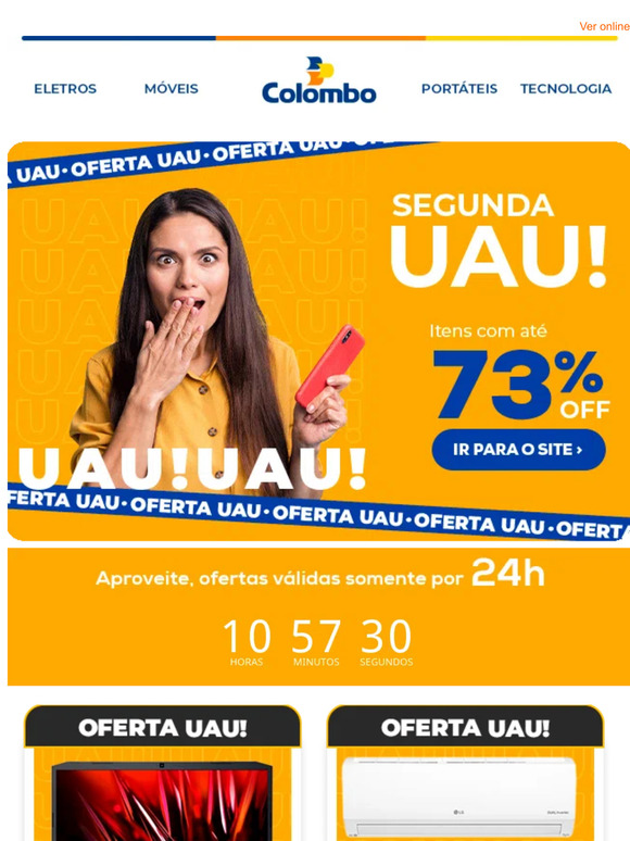 🔥 Descontos com até 73% OFF 🛒😍