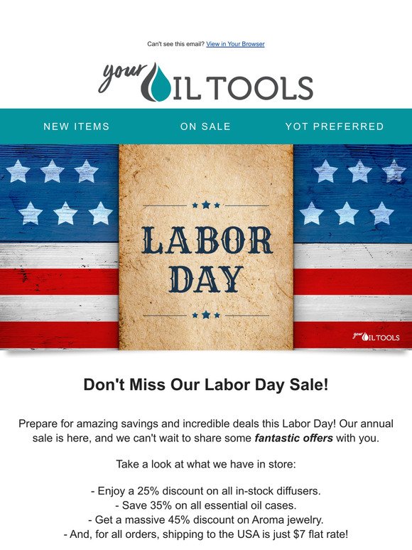 🏻 Celebrate Labor Day with Deals & Discounts 🏻
