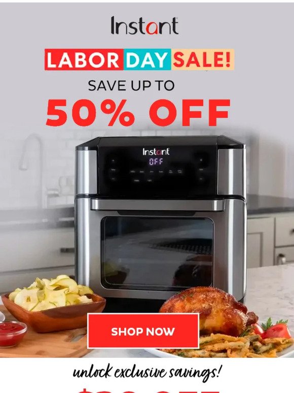 Labor Day Deals on Pressure Cookers & Air Fryers! ✨