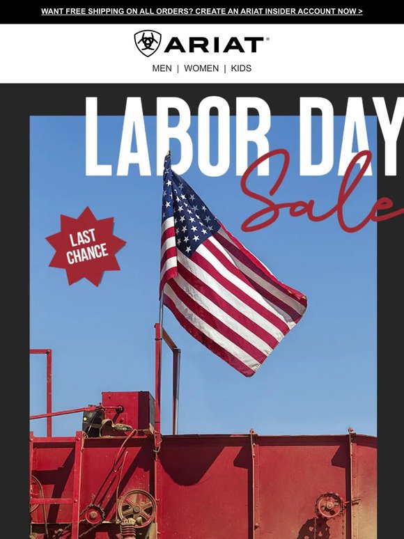 Last Chance for Labor Day Deals