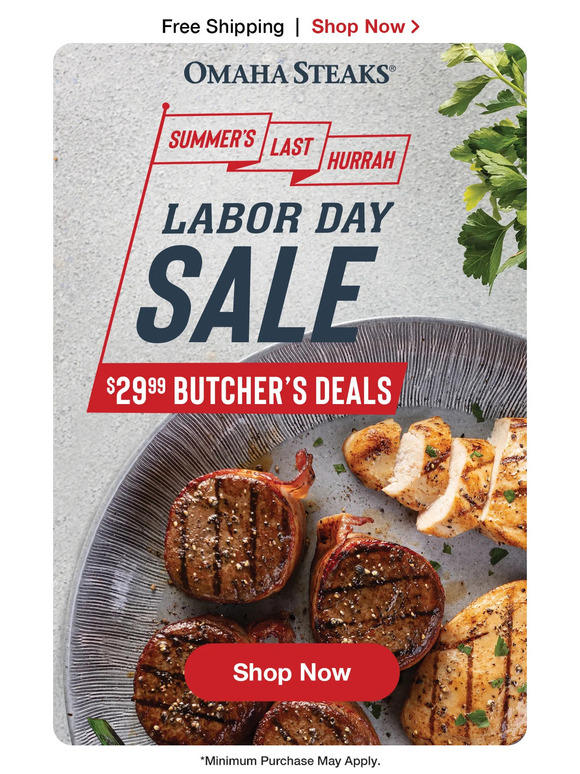 $29.99 Butcher’s Deals + FREE shipping.