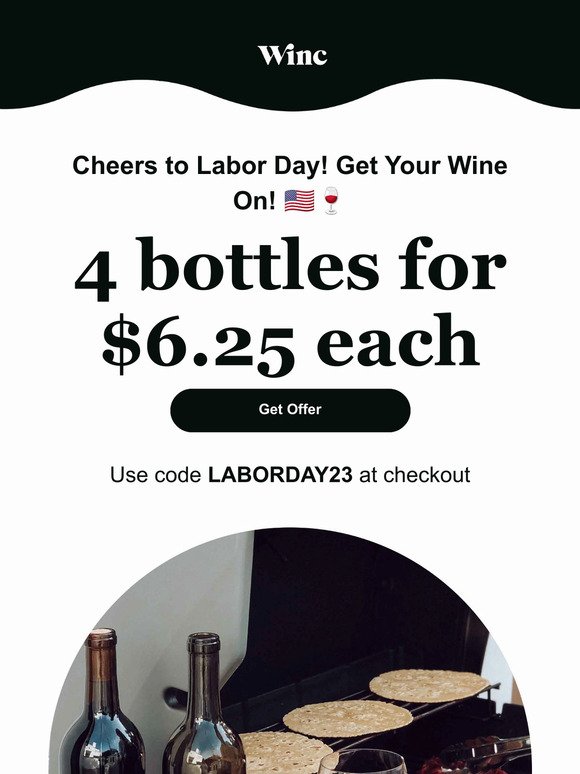 Cheers to Labor Day! Get Your Wine On! 🇺🇸🍷