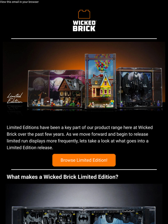 Wicked Brick What makes a Wicked Brick Limited Edition Milled
