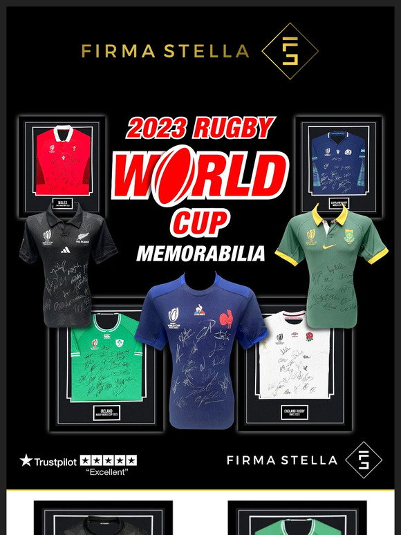 Firma Stella Rugby World Cup 2023 Memorabilia 🏉 ️ Milled