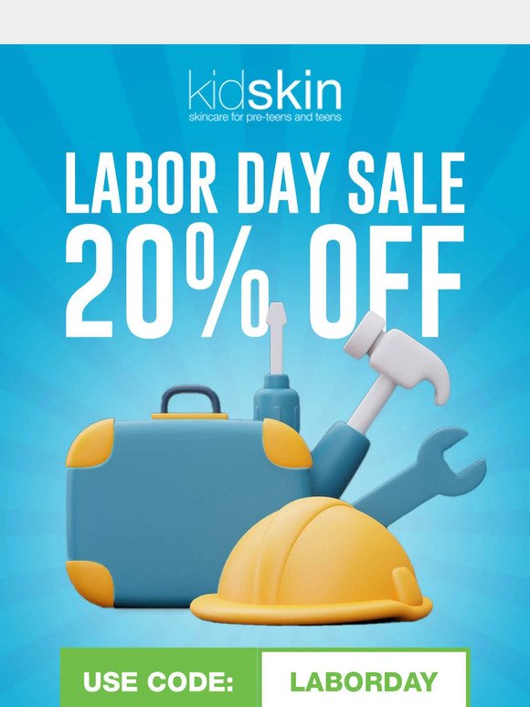 The Labor Day Sale is LIVE!