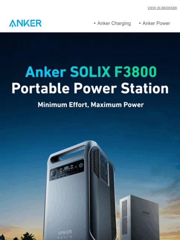 All-New | Anker SOLIX F3800 | Power Independence