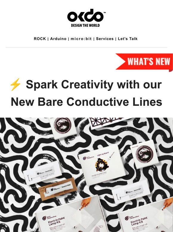 Energise Learning with Electric Paint! 🎨 New Bare Conductive Arrivals Inside