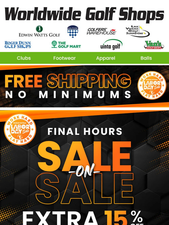 ⏳ Final Hours For An Extra 15% OFF! ⌛️