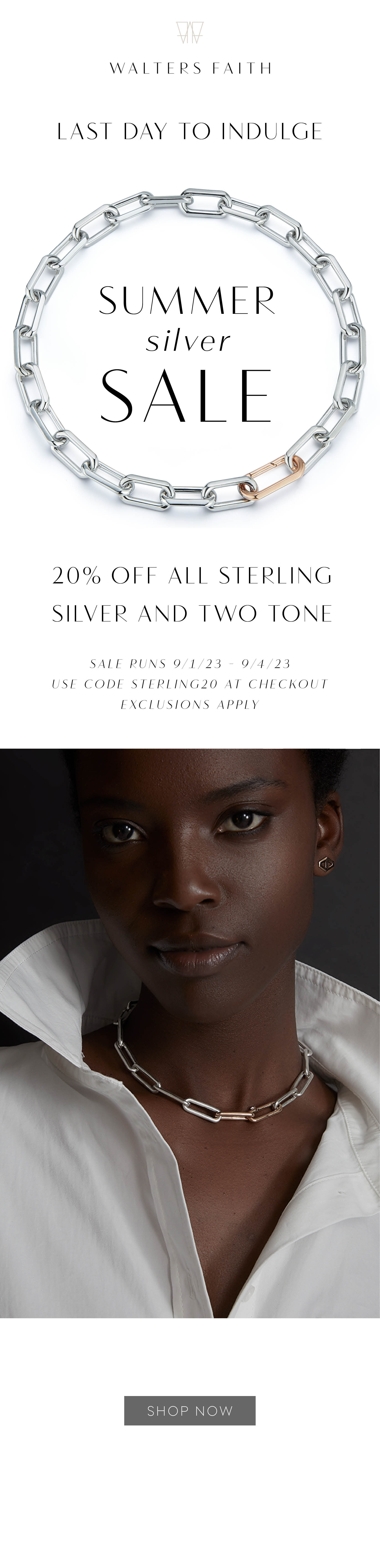 WALTERS FAITH - STERLING SILVER SALE
