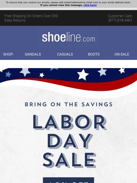 Hurry, Labor Day Sale Ends Midnight!