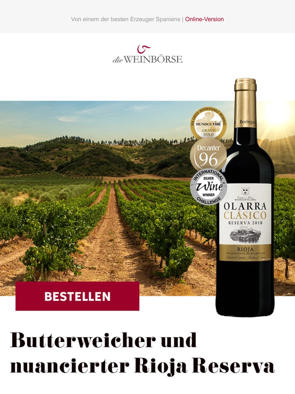 Atemberaubend schöner Rioja Reserva