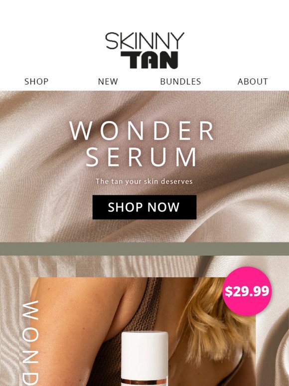 Wonder Serum: The Tan Your Skin Deserves