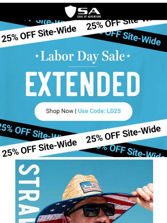 Labor Day Sale Extended 🏃‍♂️