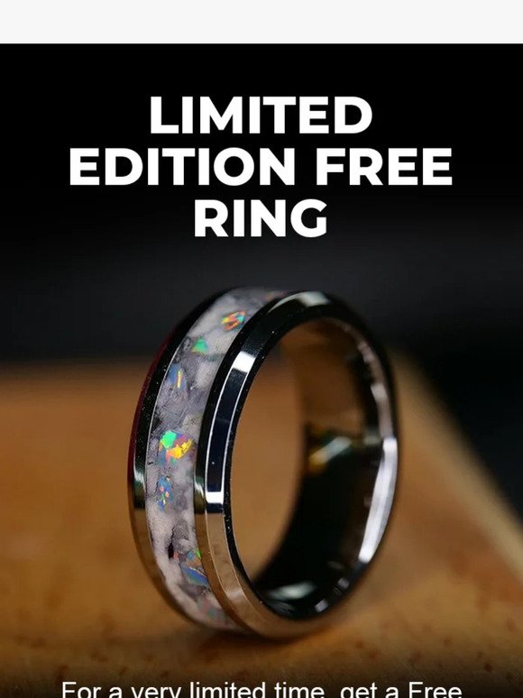 Free Glowstone Ring With Your Next Order!