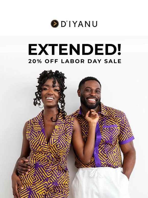 🔊 EXTENDED: Labor Day Sale!