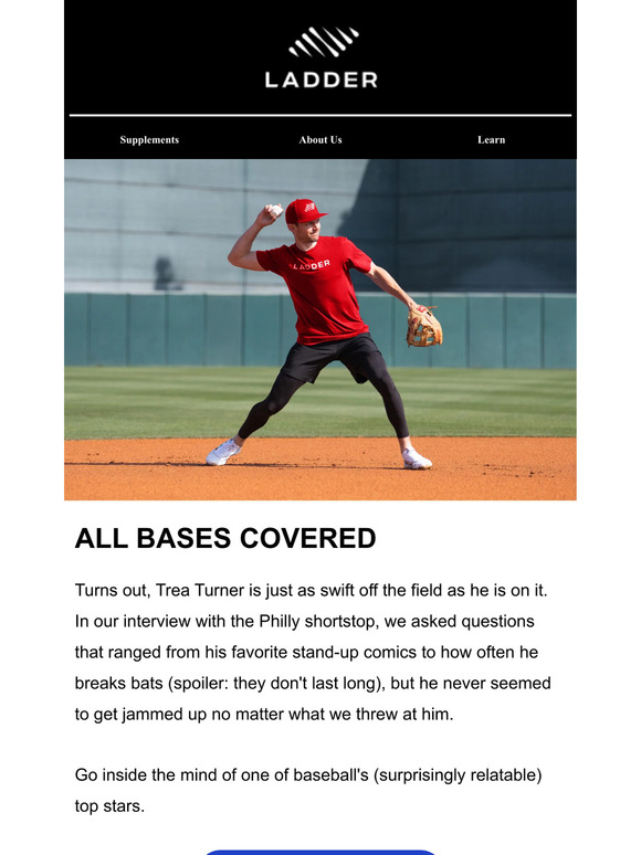 Meet Trea Turner: All-Star Shortstop & LADDER Athlete