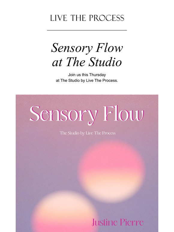 Sensory Flow at The Studio