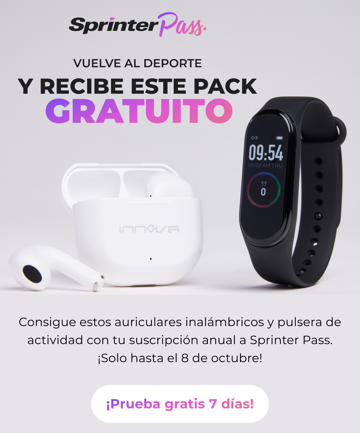 Reloj actividad online sprinter