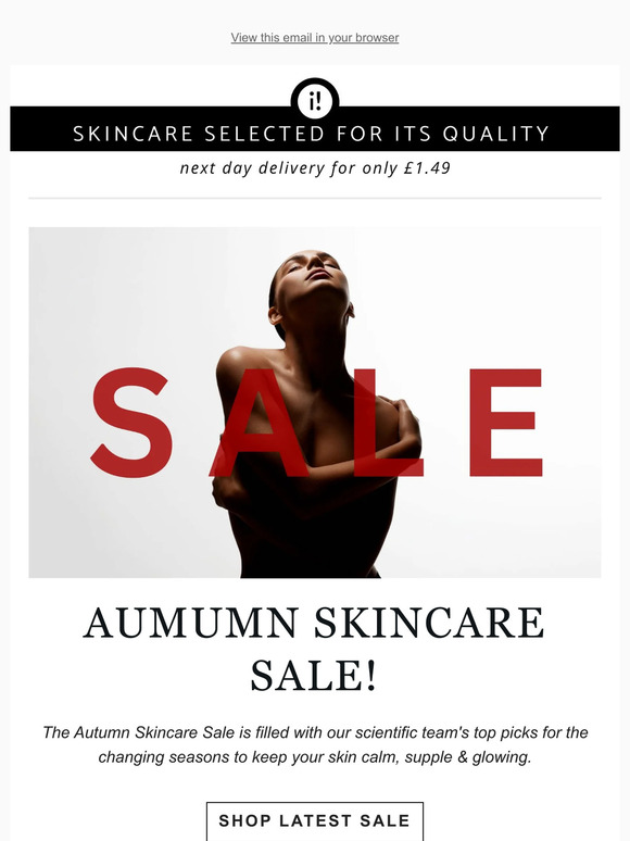 AUTUMN SALE 😍 Our Scientist's Seasonal Picks
