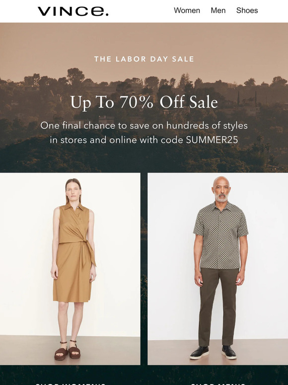 Extended! Up To 70% Off Sale