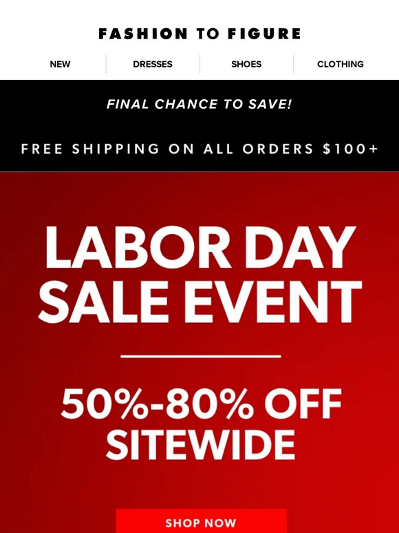 LABOR DAY ENDS TONIGHT