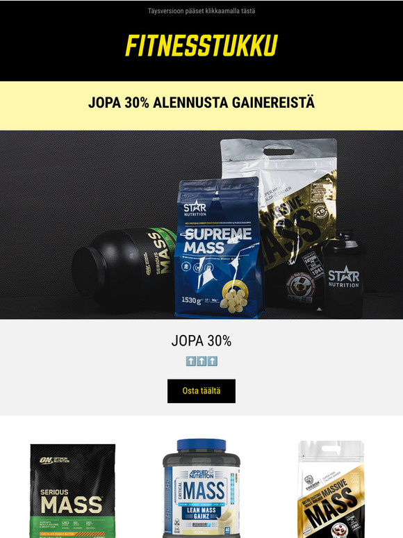Jopa 30% gainereistä ⬆️