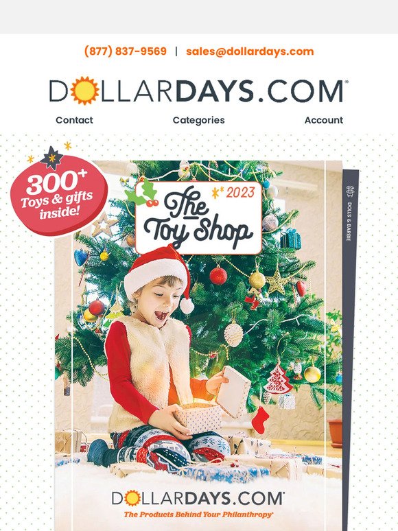 🎄🎁 Our Toy Shop 2023 catalog is here!  🎁🎄