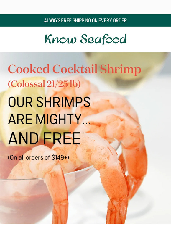 Shrimp Cocktail – KnowSeafood