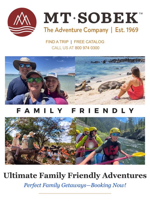 Ultimate Family Friendly Adventures