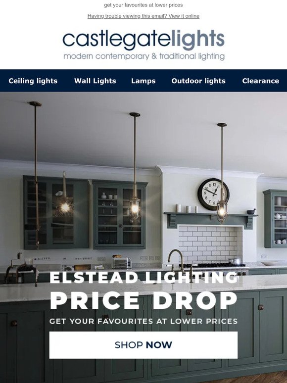 Elstead Lighting PRICE DROP 😍