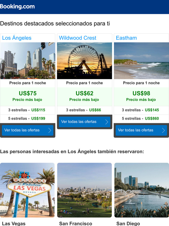 Estos son los precios en Los Ángeles y Wildwood Crest
