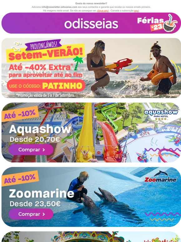 Diversão em Família desde 7,60EUR