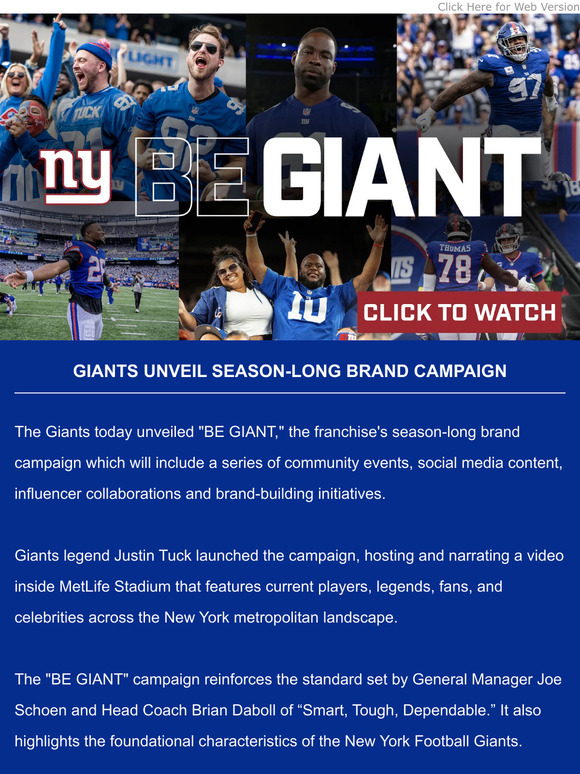 ny giants team shop