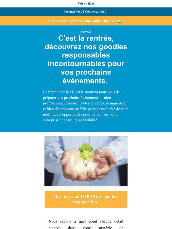 , préparez une rentrée dynamique avec nos goodies responsables ! 😊
