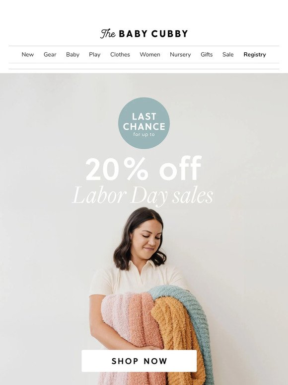 🚨 Last chance: 20% off Labor Day Sales!
