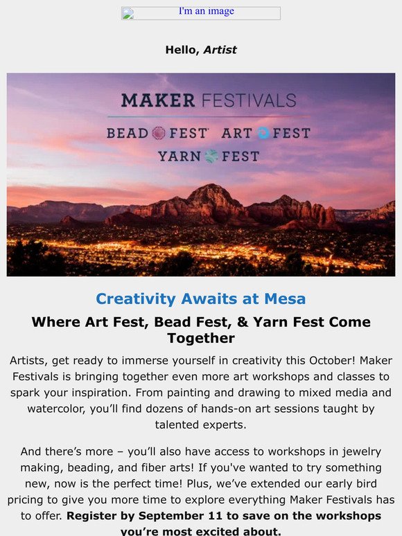 Unleash Your Creativity This Fall in Mesa!