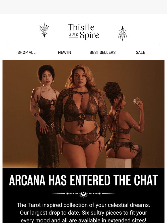 Thistle and Spire: MEET ARCANA: Our New Tarot Inspired Collection