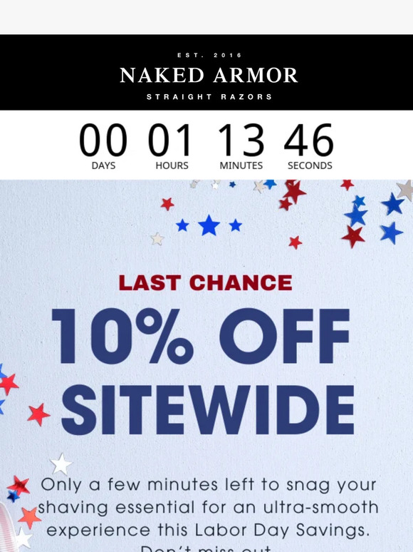 LAST CHANCE: It’s now or NEVER!
