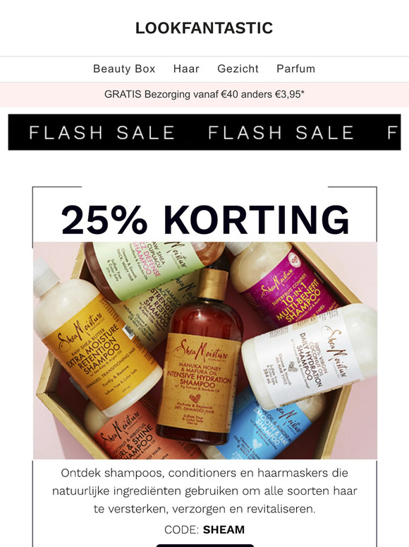 -25% op SheaMoisture!