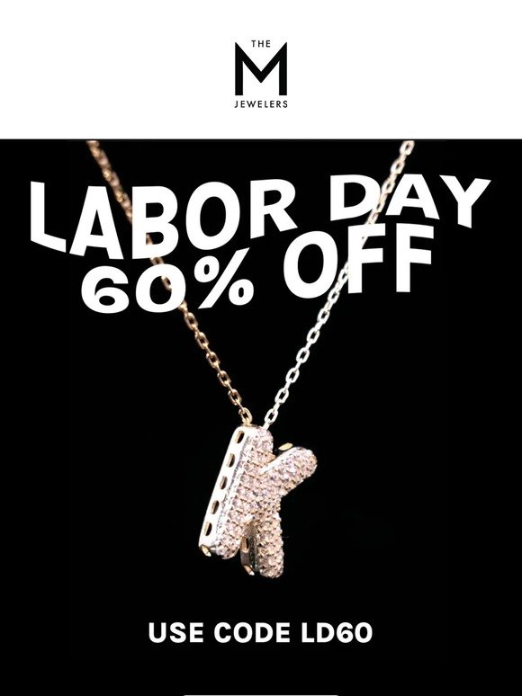 LAST CHANCE: Labor Day Sale 60% Off