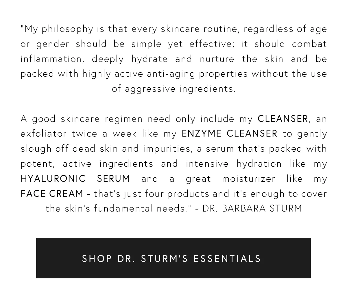 SHOP DR. STURM'S ESSENTIALS