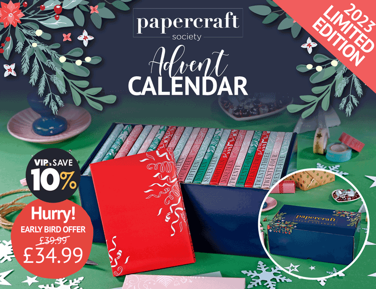 Craft Stash Papercraft Society Advent Calendar PreOrder Now! Milled